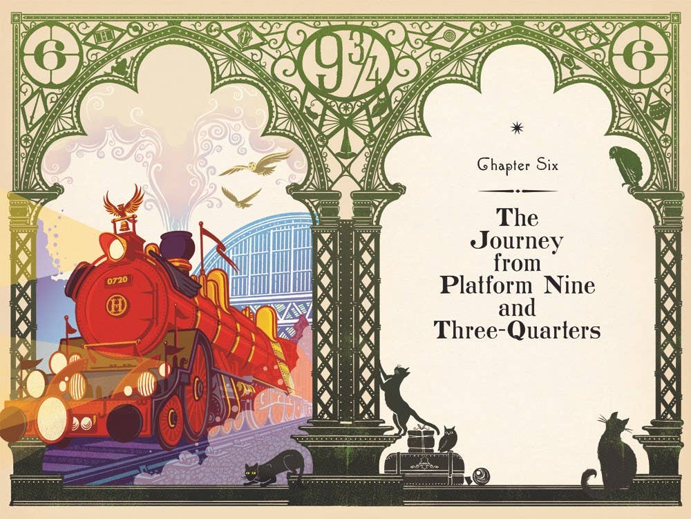 Harry Potter And The Sorcerer's Stone (Minalima Edition) Harry Potter Book 1