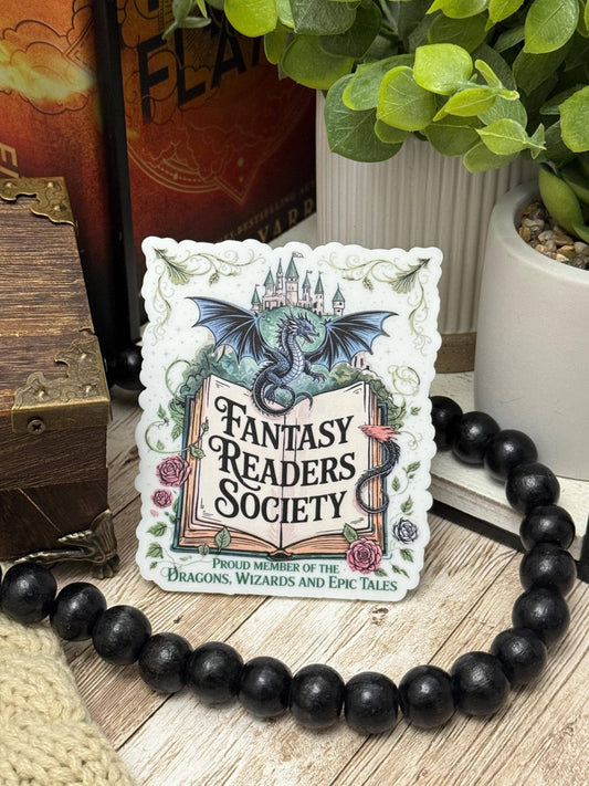 Fantasy Readers Society Mini Plaque