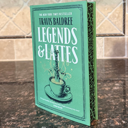Legends & Lattes (Hardcover Deluxe Edition with Sprayed Edges) Legends & Lattes Book 1 - B Stock