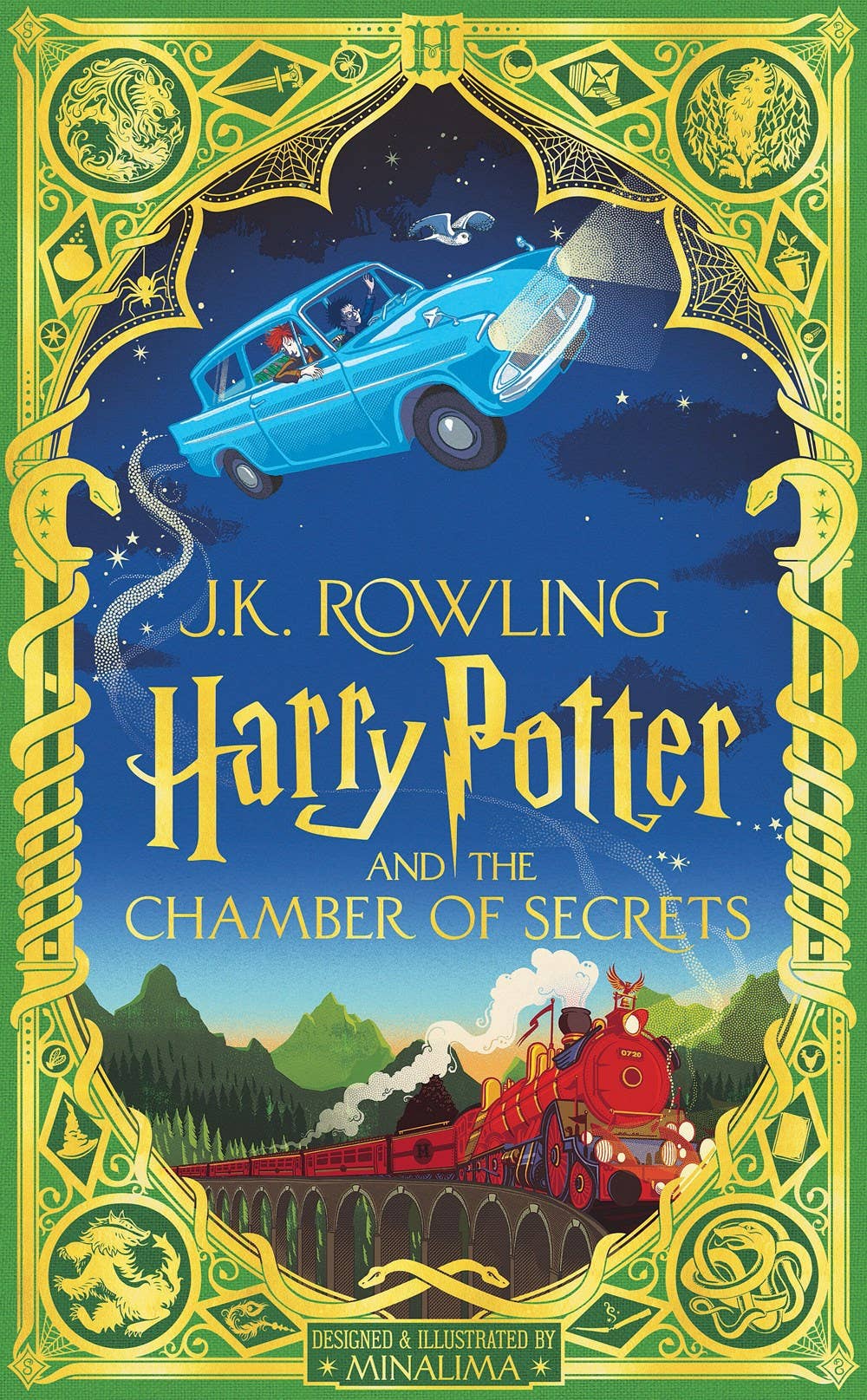 Harry Potter And The Chamber Of Secrets (Minalima Edition) Harry Potter Book 2
