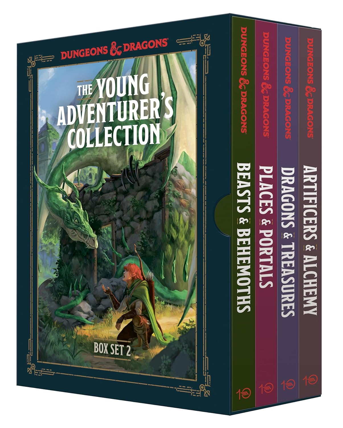 Dungeons & Dragons: The Young Adventurer's Collection #2 (Paperbacks) 4 Books Packaged As A Set