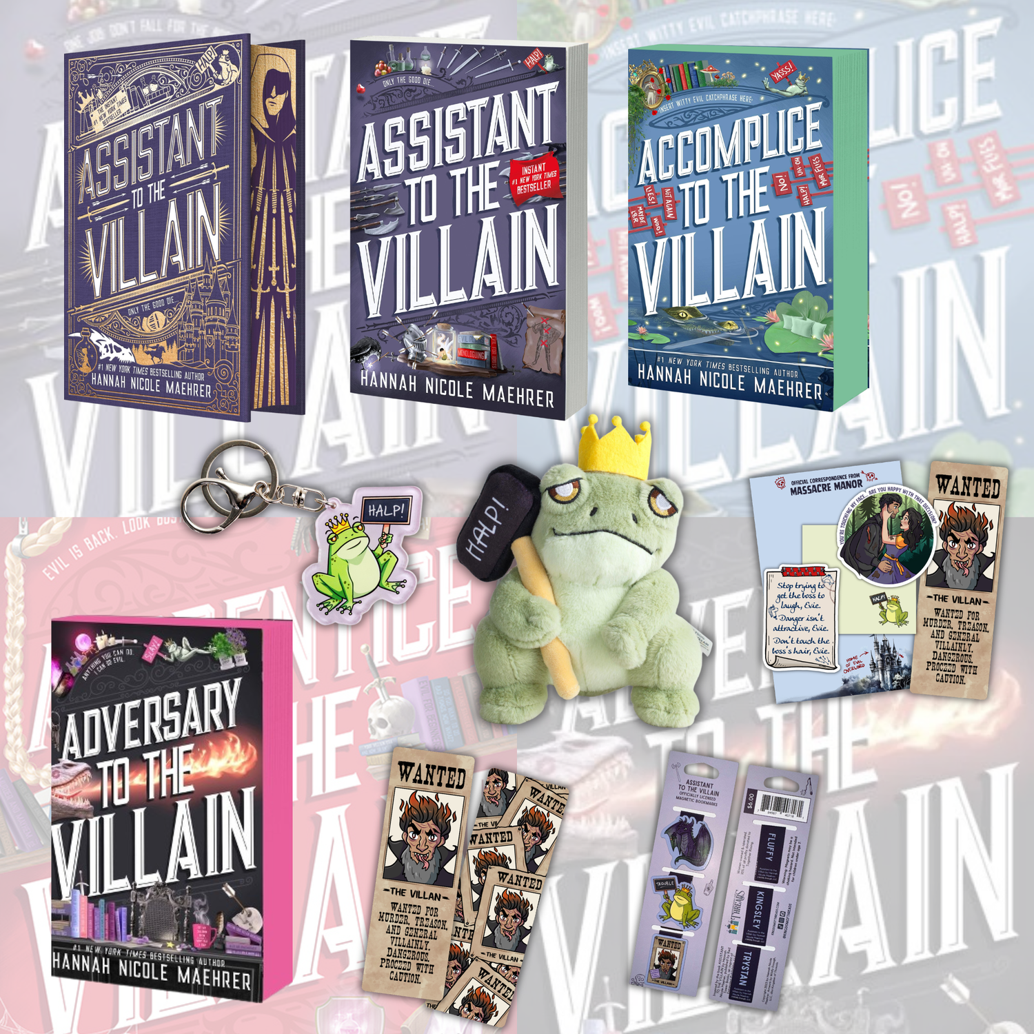 Assistant and the Villain | Hannah Nicole Maehrer