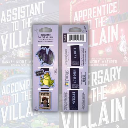Assistant to the Villain Magnetic Bookmark Set