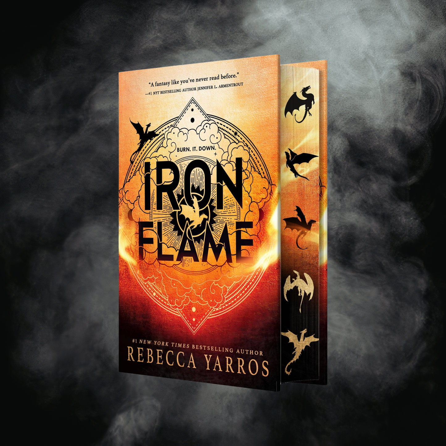 Iron Flame (Hardcover - Wing & Claw Collection) The Empyrean Book 2