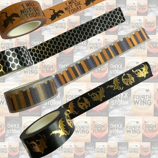 Fourth Wing 4-Pack Washi Tape