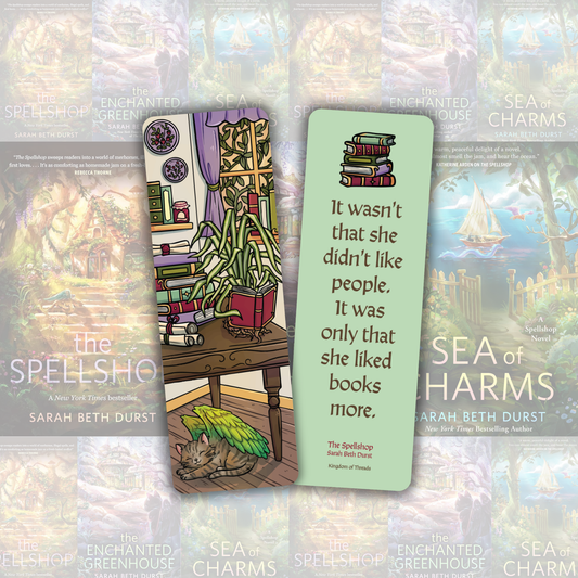 The Spellshop Bookmark | A Day in the Jam Shop