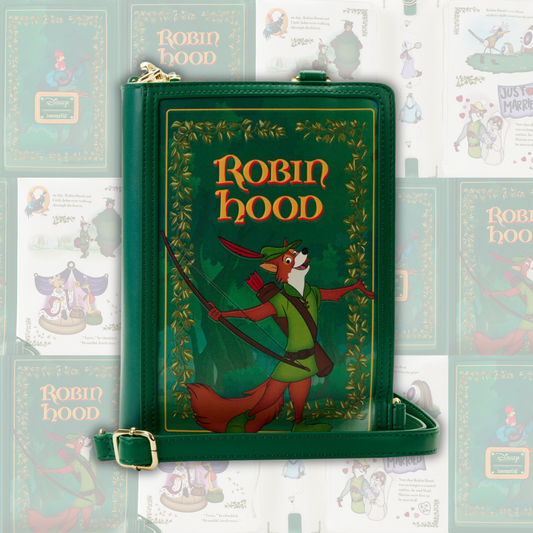 Robin Hood Classic Book Convertible Crossbody Purse
