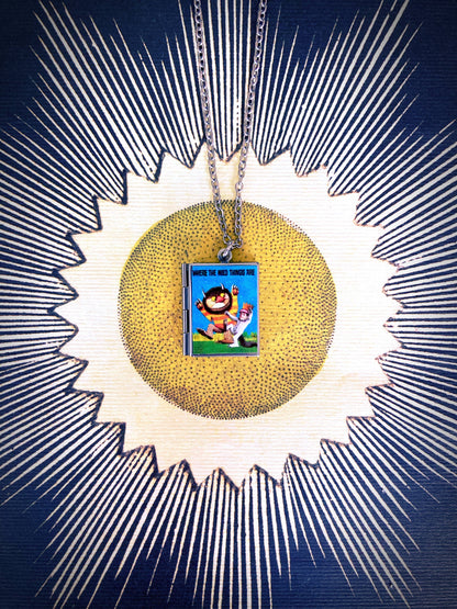 Book Locket Where the Wild Things Are
