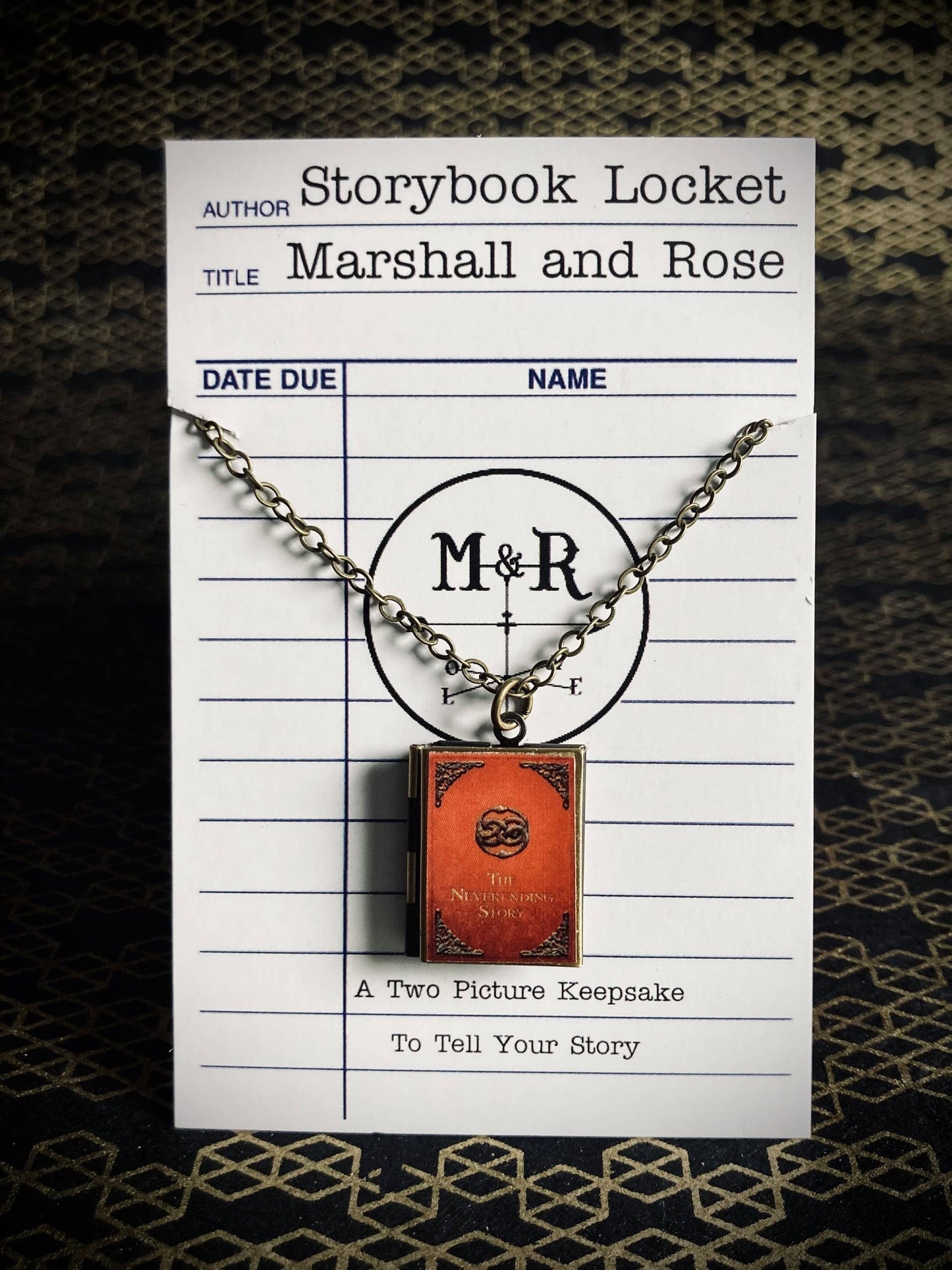 Book Locket The Never Ending Story