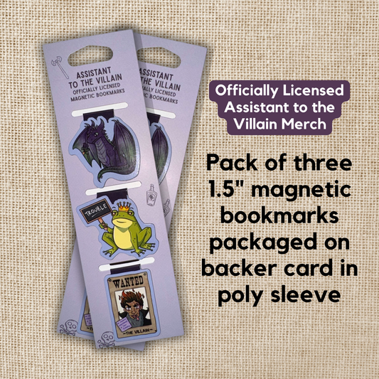 Assistant to the Villain Magnetic Bookmark Set