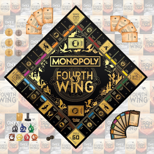 Fourth Wing Edition Monopoly Board Game