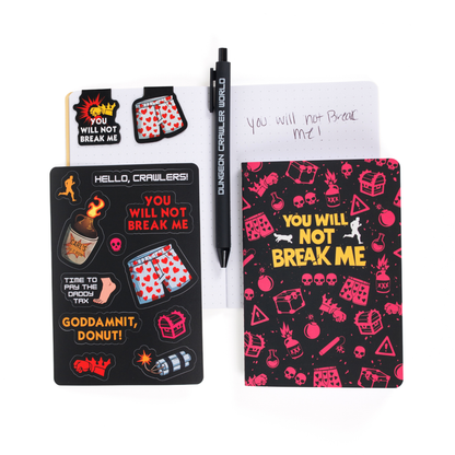 Dungeon Crawler Carl Stationery Gift Set | Anarchist’s Cookbook