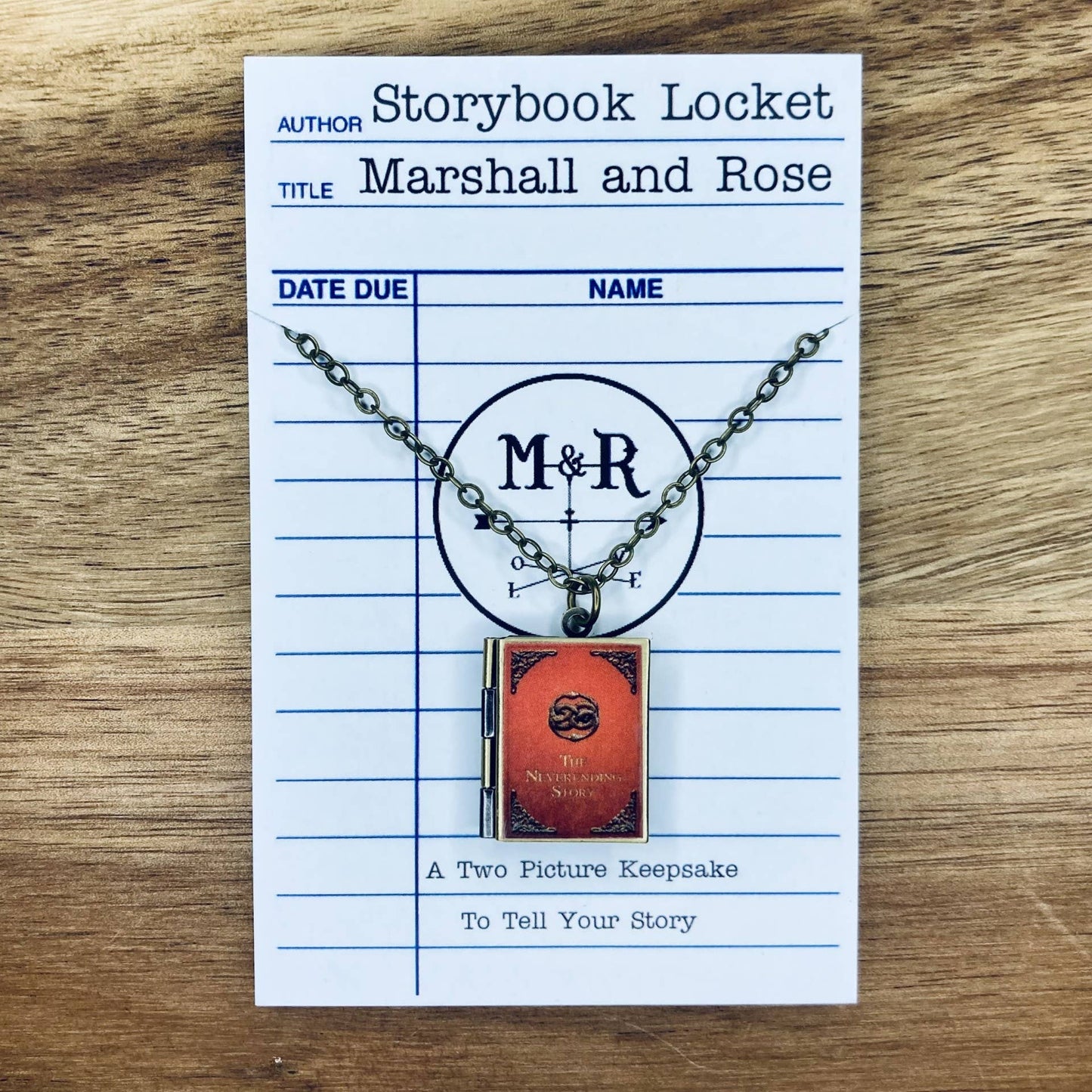 Book Locket The Never Ending Story