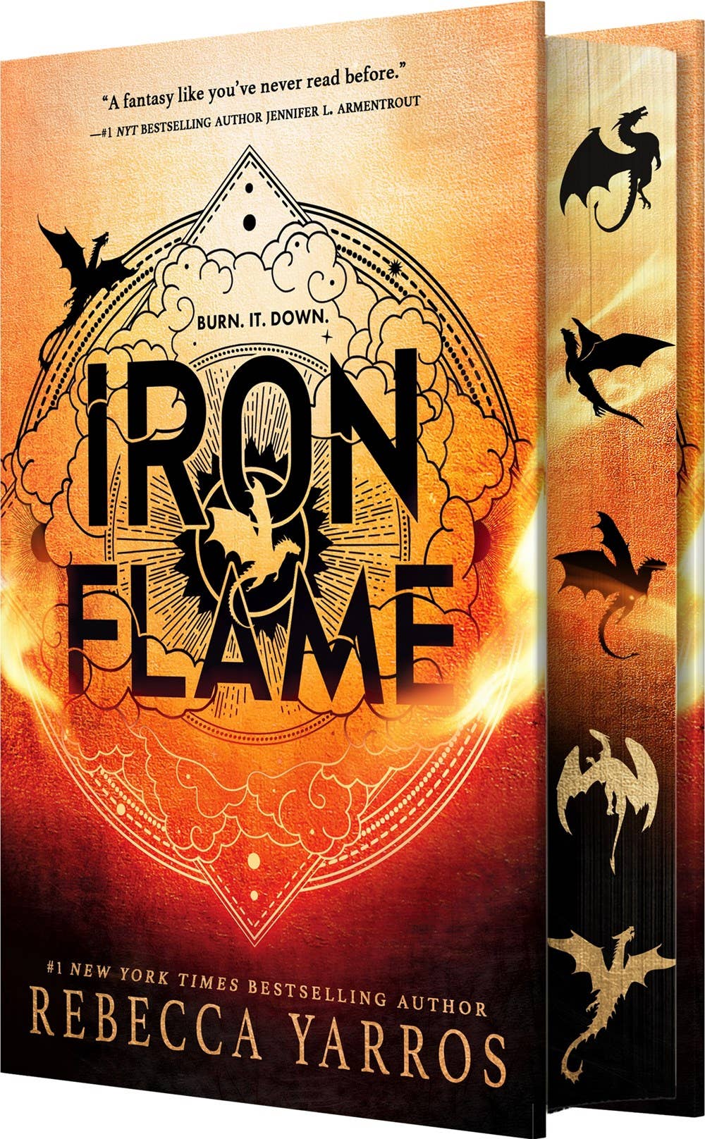 Iron Flame (Hardcover - Wing & Claw Collection) The Empyrean Book 2
