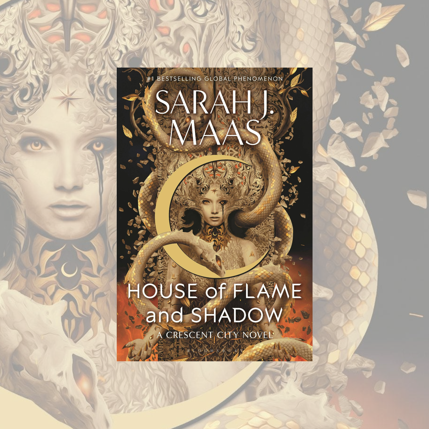 Flame And Shadow  (Paperback) The Crescent City Book 3