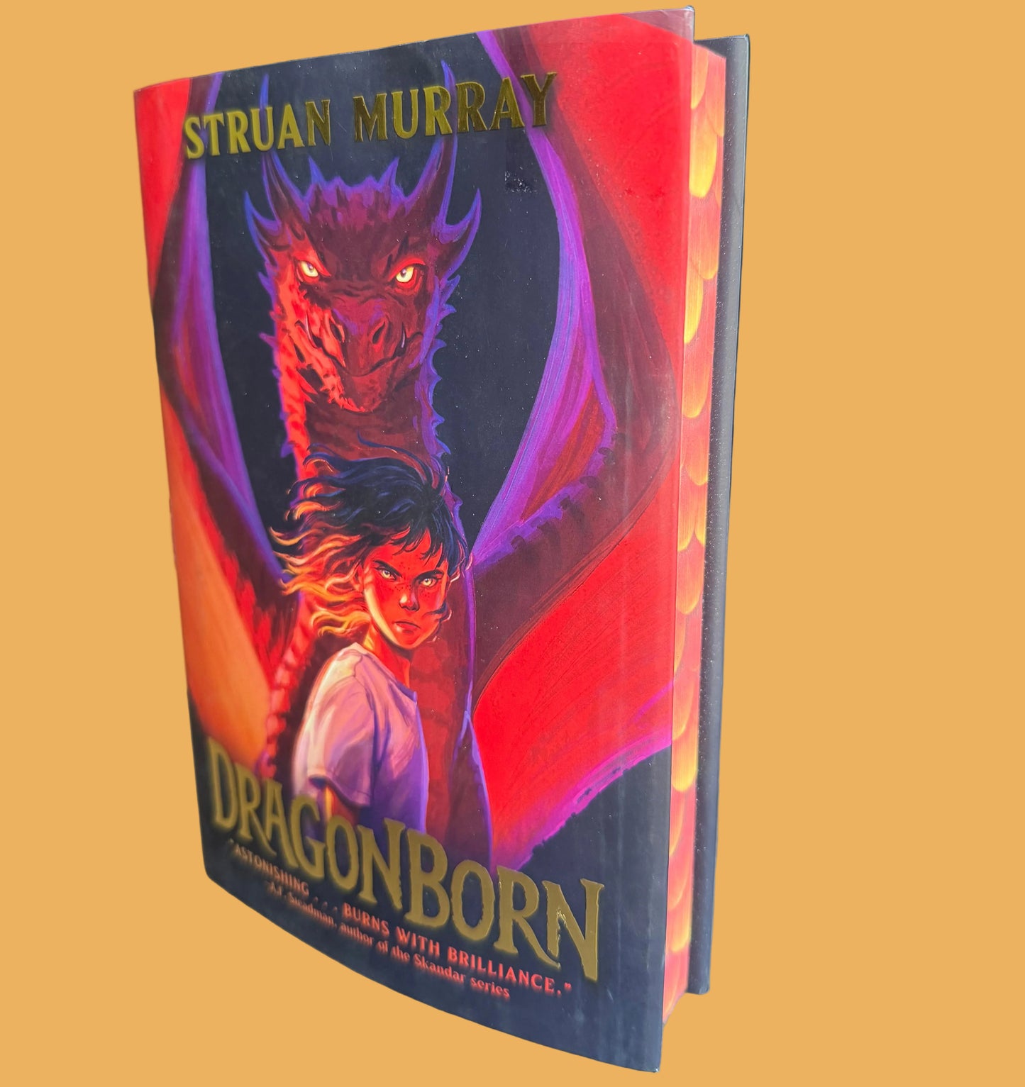 Dragonborn (Hardcover with Sprayed Edges) Dragonborn Book 1 - B Stock