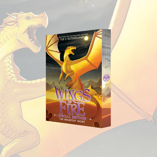 The Brightest Night (Special Edition Paperback with Sprayed Edges) Wings of Fire Book 5 - B Stock