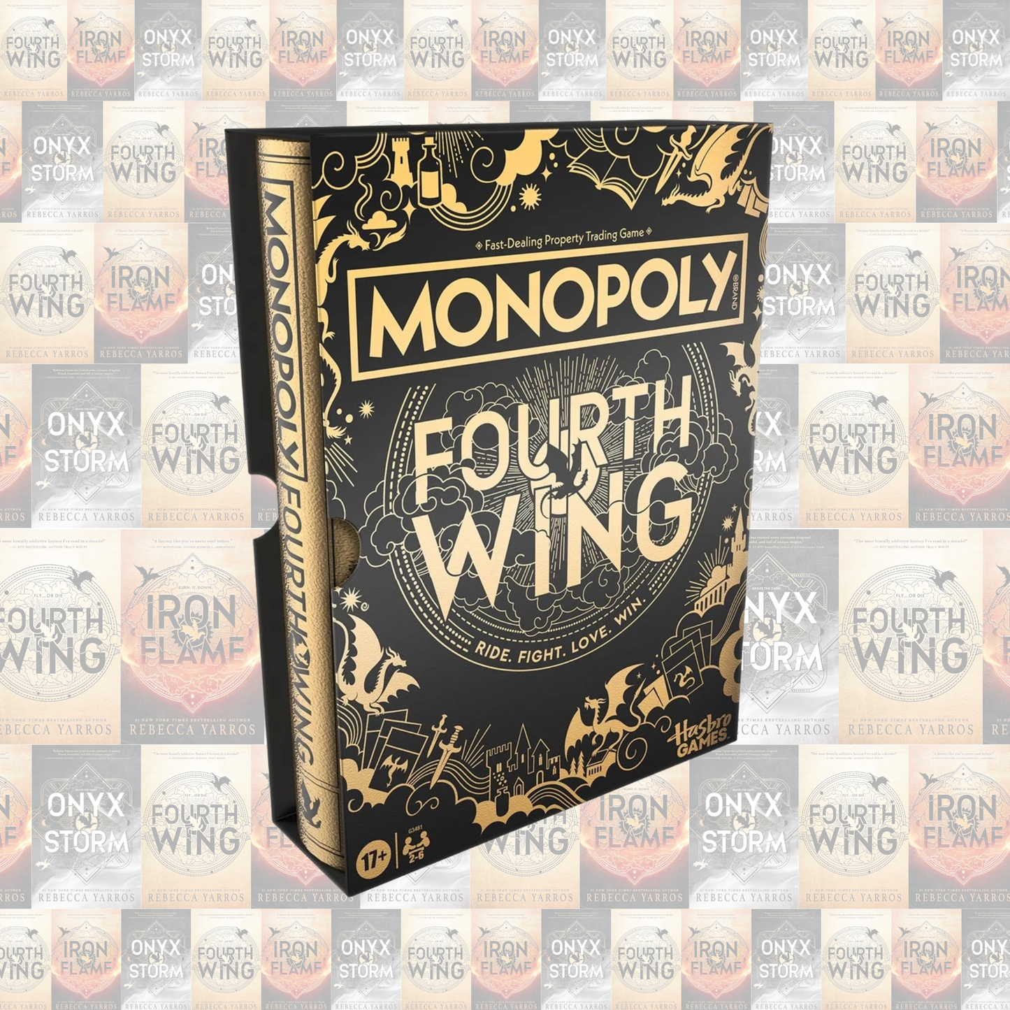 Fourth Wing Edition Monopoly Board Game