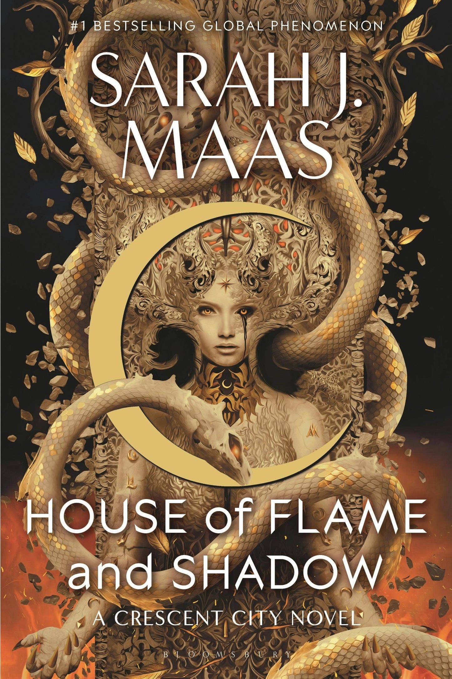 Flame And Shadow  (Paperback) The Crescent City Book 3