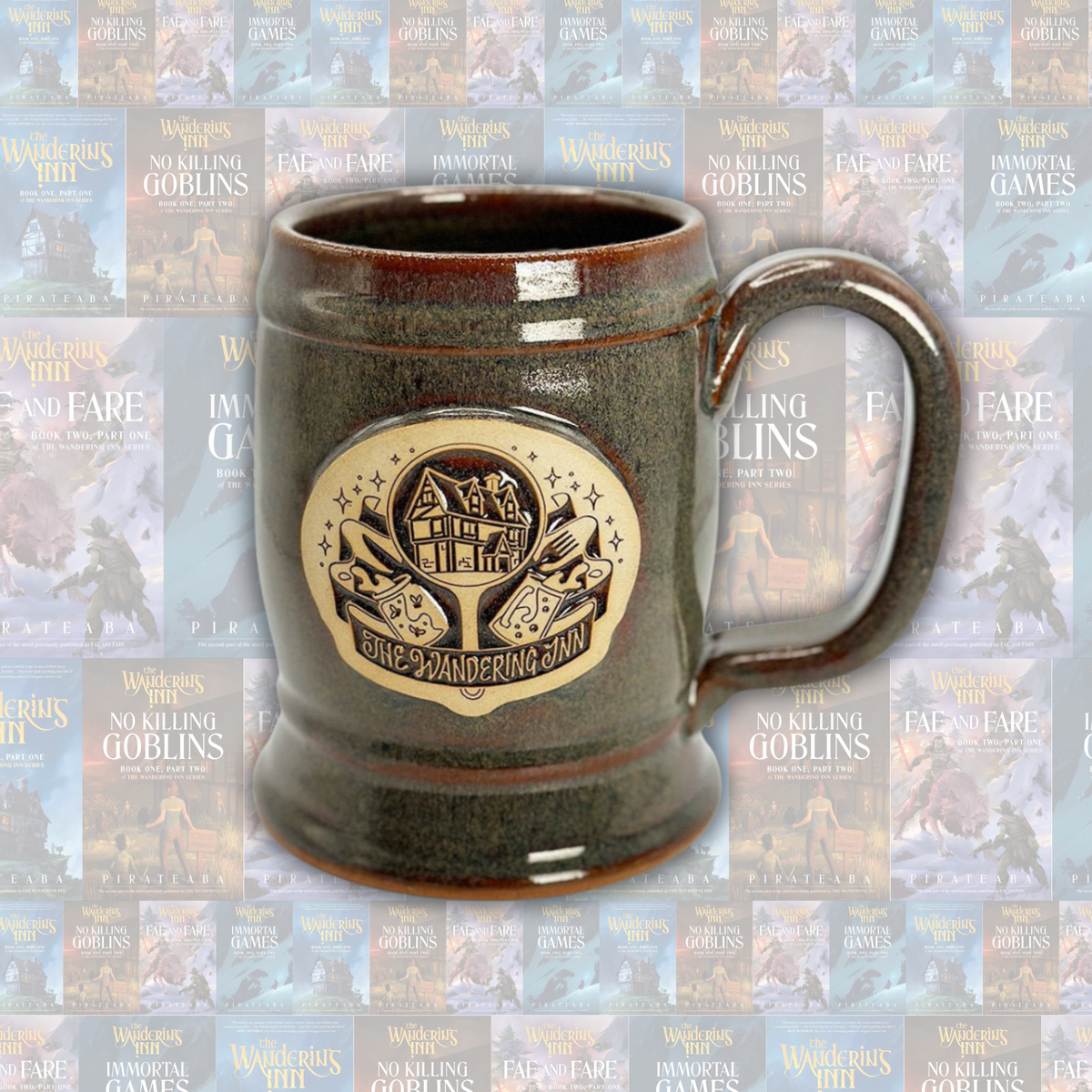 The Wandering Inn Handmade Mug (Goblin Moss)