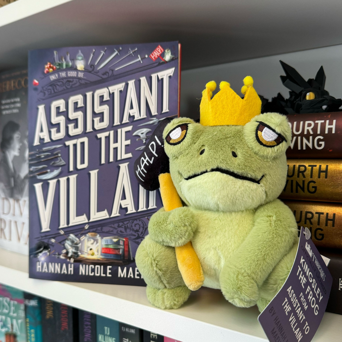 Assistant to the Villain Plushie | Kingsley