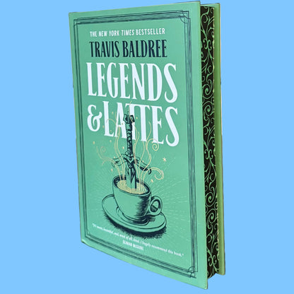Legends & Lattes (Hardcover Deluxe Edition with Sprayed Edges) Legends & Lattes Book 1 - B Stock