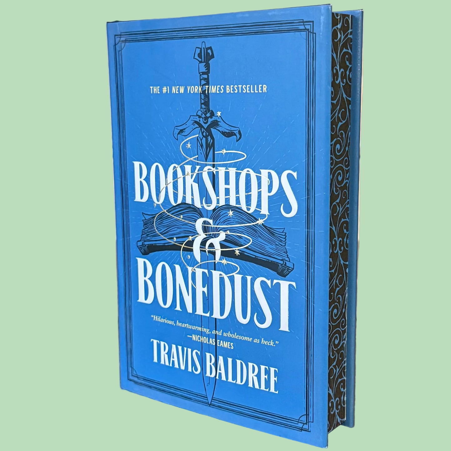 Bookshops & Bonedust (Hardcover Special Edition with Sprayed Edges) Legends & Lattes Book 2 - B Stock