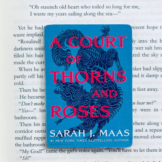 A Court of Thorns and Roses Bookish Wooden Magnet