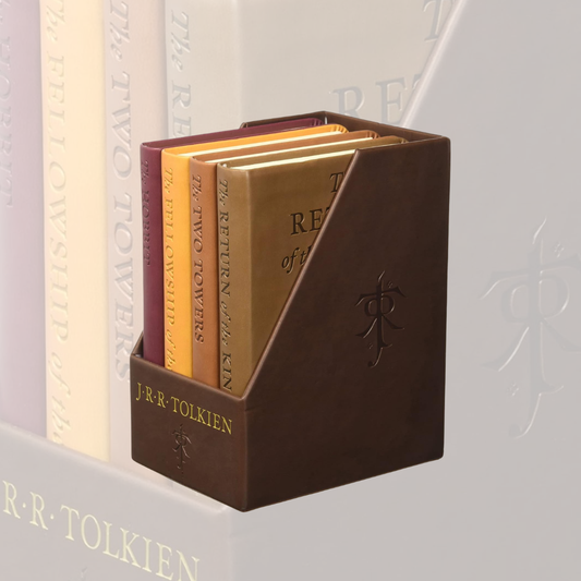 The Hobbit & The Lord of the Rings (Leatherette Cover) 4 Books Packaged As A Set
