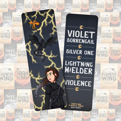 Fourth Wing Bookmark | Violet Sorrengail