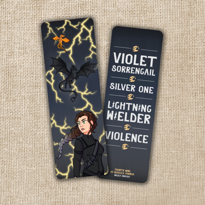 Fourth Wing Bookmark | Violet Sorrengail
