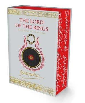 Lord of the Rings Illustrated By J.R.R. Tolkien (Hardcover with Sprayed Edges) Lord of the Rings Book 1, 2, 3
