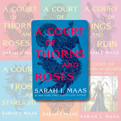 A Court of Thorns and Roses Bookish Wooden Magnet