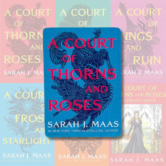 A Court of Thorns and Roses Bookish Wooden Magnet