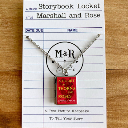 Book Locket A Court of Thorns and Roses