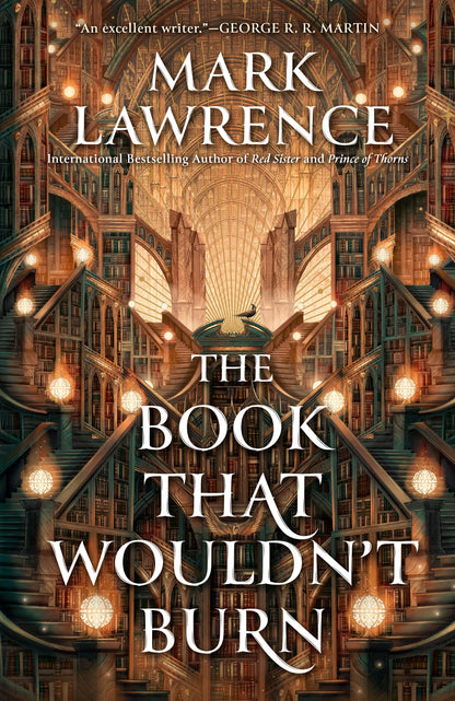 The Book that Wouldn’t Burn (Paperback) The Library Trilogy Book 1