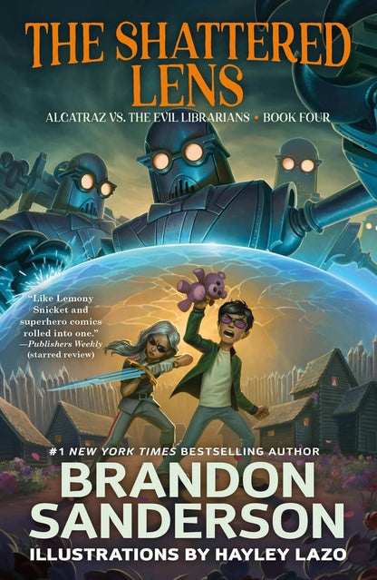 Shattered Lens: Alcatraz Vs. The Evil Librarians (Paperback) Alcatraz Book 4