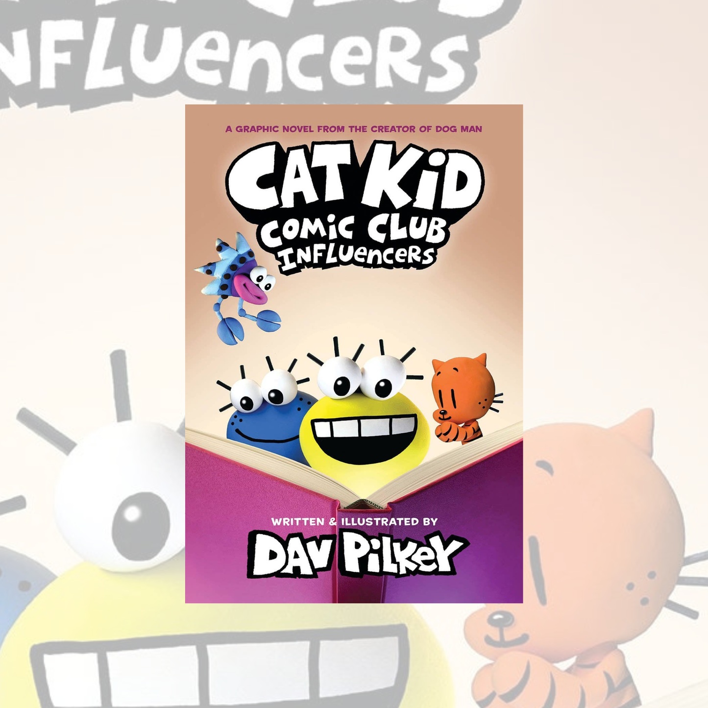 Cat Kid Comic Club: Influencers (Hardcover) Cat Kid Book 5 - B Stock