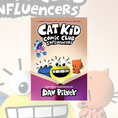 Cat Kid Comic Club: Influencers (Hardcover) Cat Kid Book 5 - B Stock