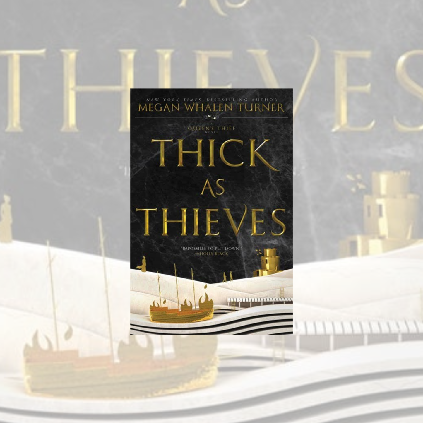 Thick as Thieves (Paperback) The Queen's Thief Book 5