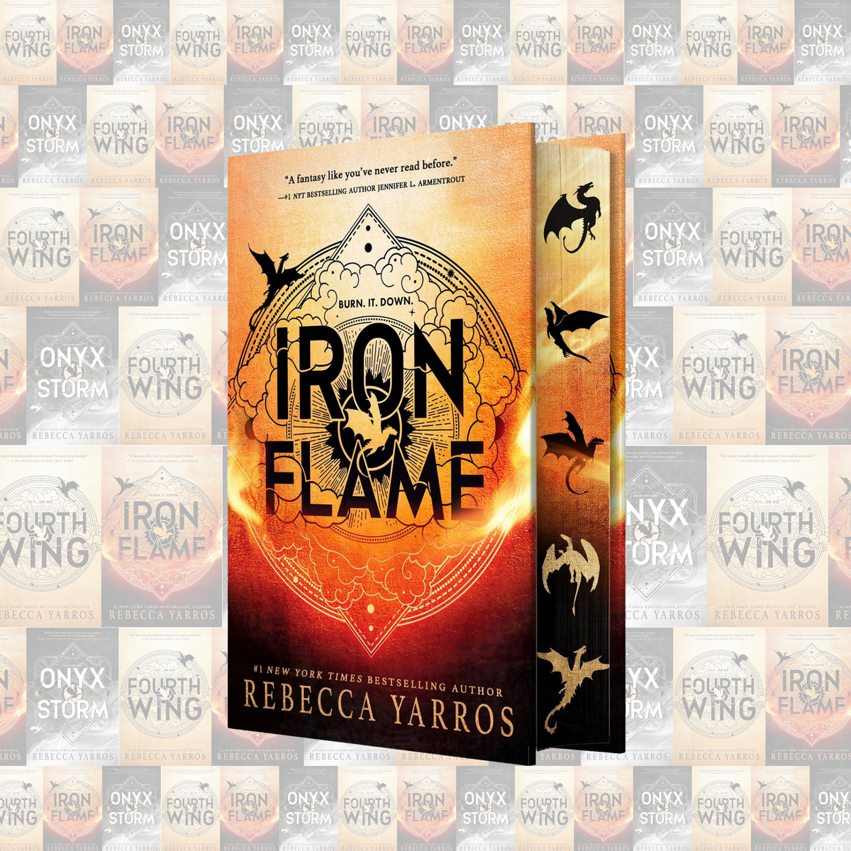 Iron Flame (Hardcover - Wing & Claw Collection) The Empyrean Book 2