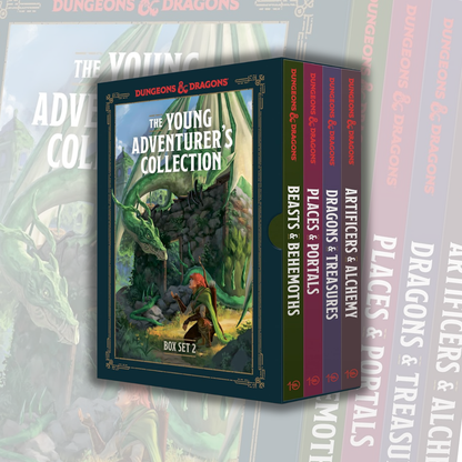 Dungeons & Dragons: The Young Adventurer's Collection #2 (Paperbacks) 4 Books Packaged As A Set