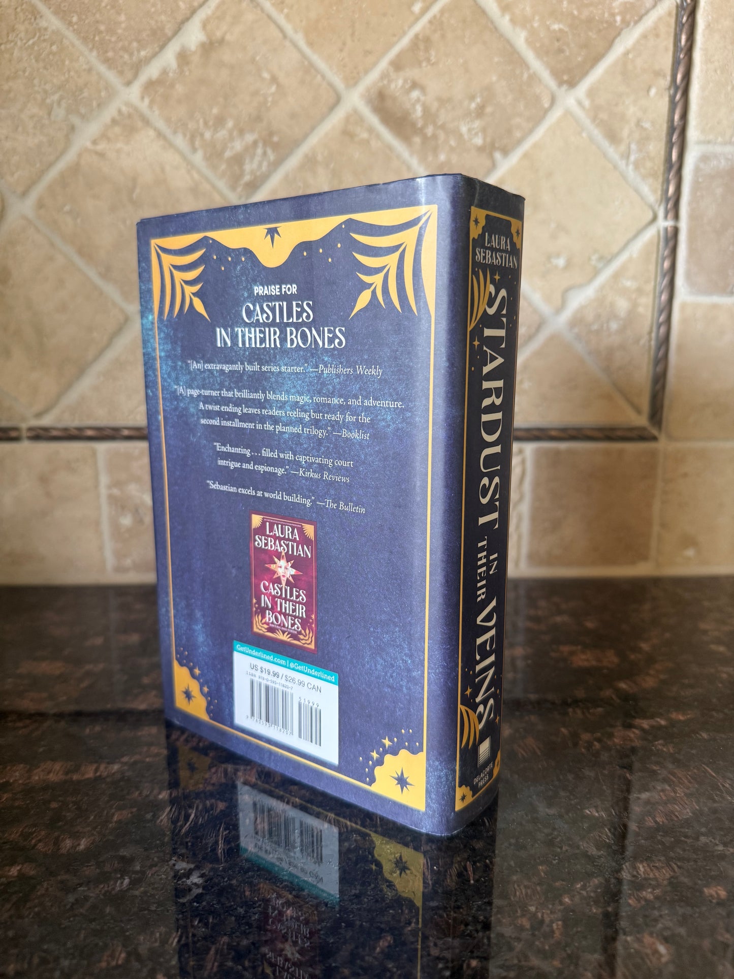 Stardust in Their Veins (Hardcover) Castles in Their Bones Book 2 - B Stock