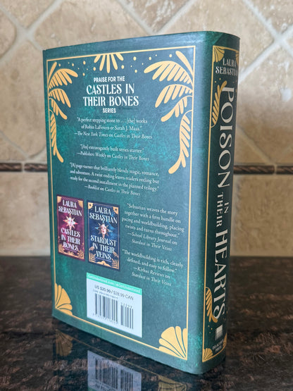 Poison in Their Hearts (Hardcover) Castles in Their Bones Book 3 - B Stock