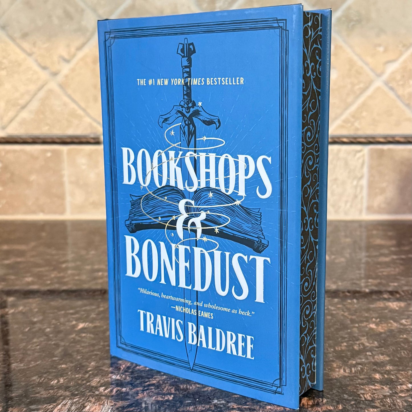 Bookshops & Bonedust (Hardcover Special Edition with Sprayed Edges) Legends & Lattes Book 2 - B Stock