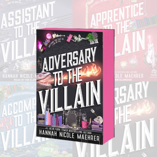 Adversary to The Villain (Paperback with Sprayed Edges) Assistant and the Villain Book 4 *PRE-ORDER*