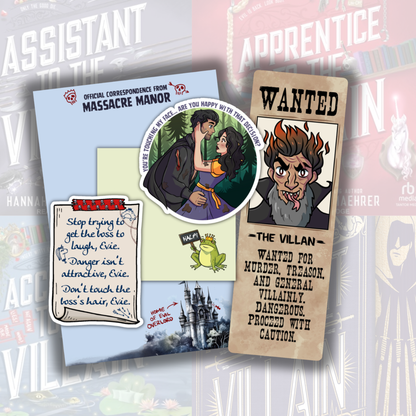 Assistant to the Villain Boxed Stationery Gift Set