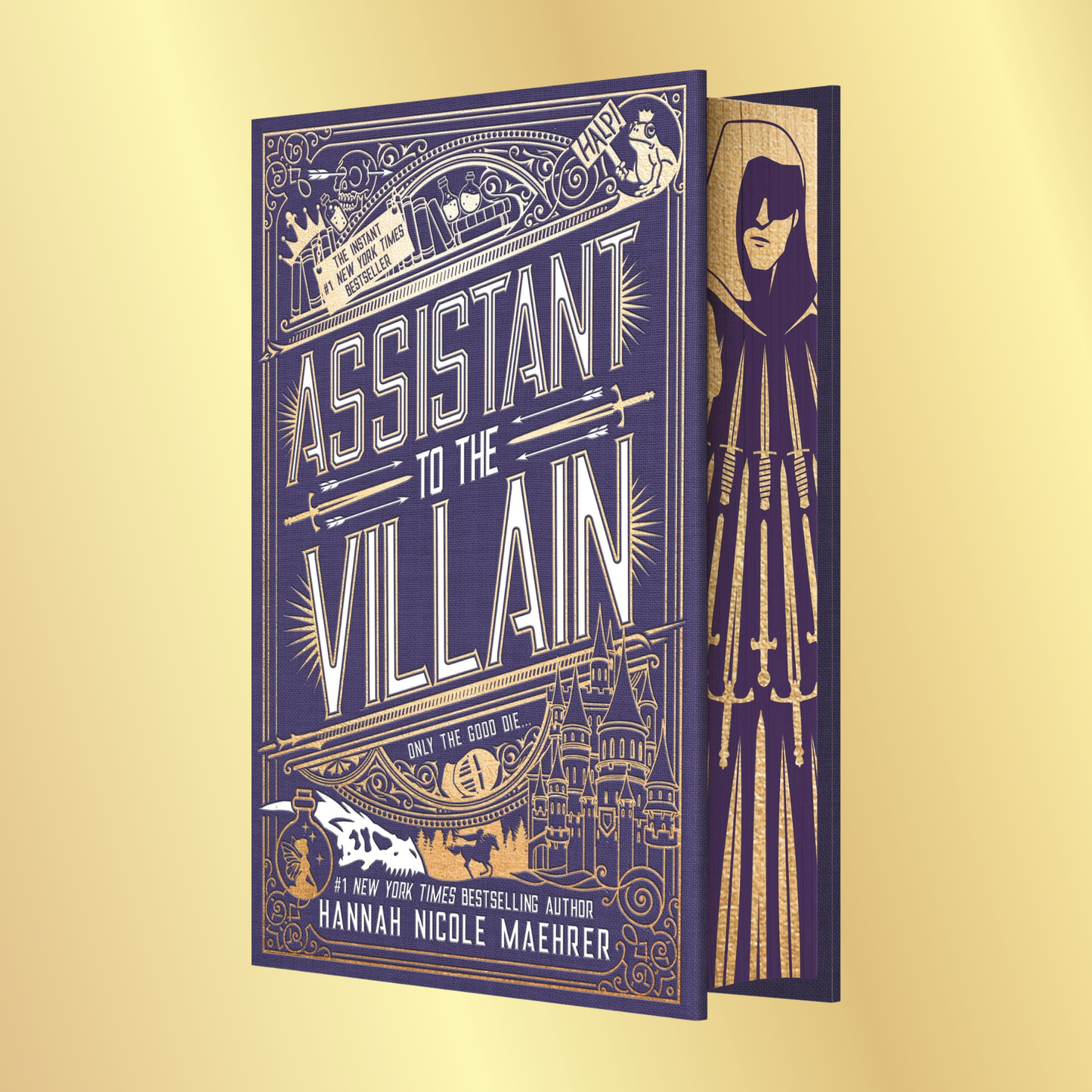 Assistant to The Villain (Hardcover - Special Edition with Sprayed Edges) Assistant and the Villain Book 1