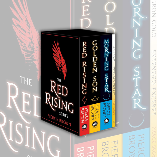 Red Rising Box Set (Paperback) Book 1, 2, 3 and an exclusive extended excerpt of Book 4