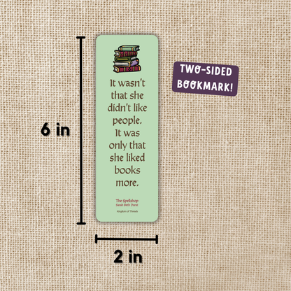 The Spellshop Bookmark | A Day in the Jam Shop
